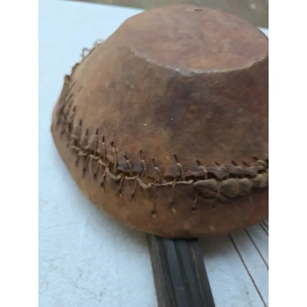 Vintage African Ethiopian String Musical Instrument Folkart